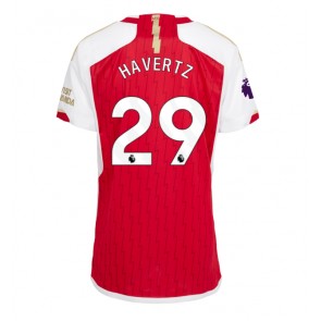 Arsenal Kai Havertz #29 Replika Hjemmebanetrøje Dame 2023-24 Kortærmet